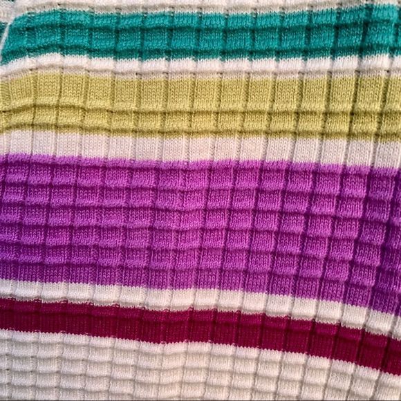 Free People Gidget Striped Longsleeve Sweater Dress Size L - Picture 3 of 5